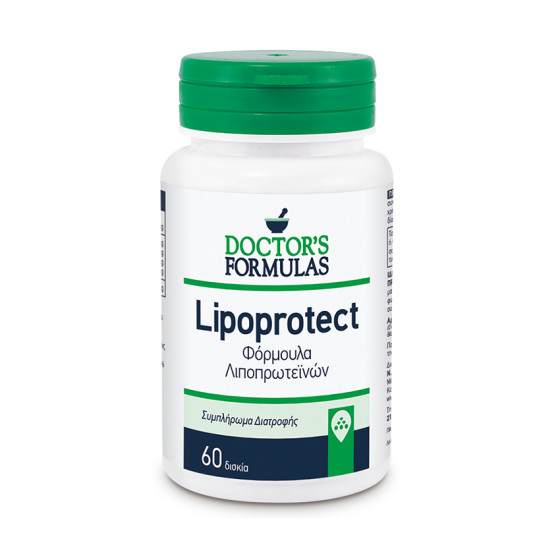 Doctor's Formulas Lipoprotect - Συμπλήρωμα Διατροφής Φόρμουλα Λιποπρωτεϊνών 60 Δισκία